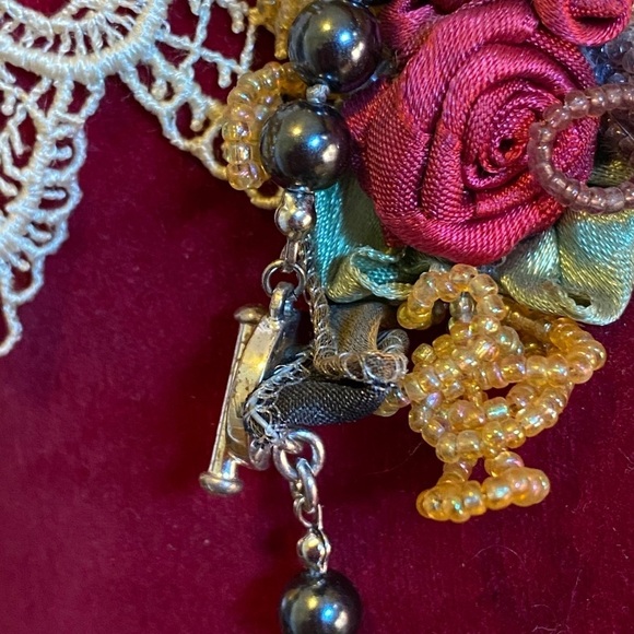 BLACK PEARLS SINGLE STRAND TOGGLE CLOSURE VTG 18” - Picture 6 of 8